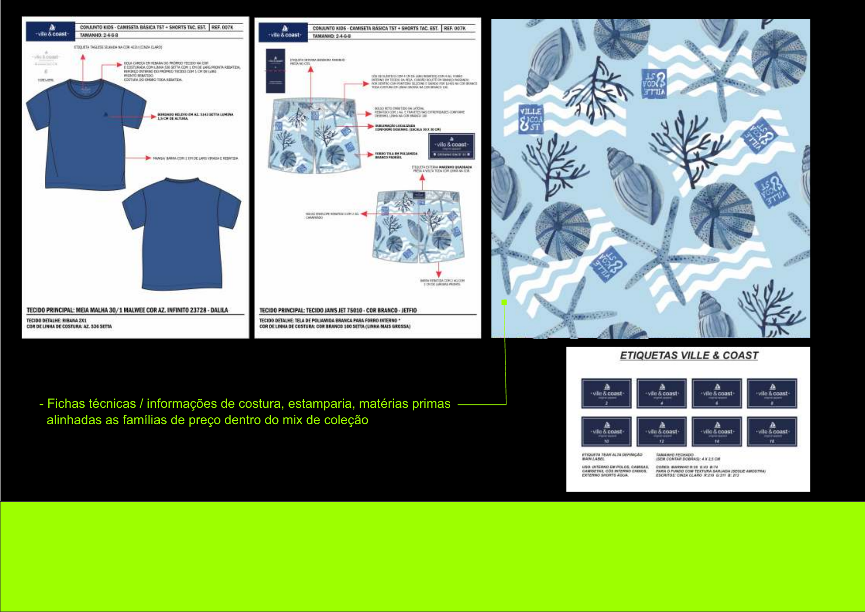 Ficha Técnica Camisas